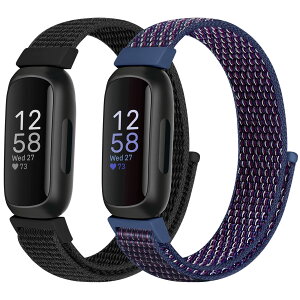 [Bcuckood] ���v�o���h Fitbit Inspire 3/Inspire 2/Inspire HR/Inspire/Fitbit Ace 3/Ace 2 �i�C���� �X�|�[�c���[�v �ʋC�� ���߉\�Ȍ����p���X�g�o���h �X�g���b�v ���f�B�[�X �����Y �q���p