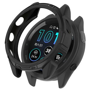 HeeNia Garmin Forerunner 265 / Garmin Forerunner 265 Music �Ή� �P�[�X �V���R���ގ� �ی�P�[�X �J�o�[ �Ռ��z�� ���y�� �_�� �Ռ��h�~ �C�菝�h�~ �ی�J�o�[ Garmin Forerunner 265 / Garmin Forerunner 265 Music �p (
