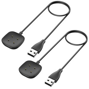 YGTBSRy2{z[dP[u Ή tBbgrbg Fitbit Versa 4 / Versa 3 / Sense/Sense 2 [d - USB C[d `[WOP[u - X}[gEHb`ANZT[y}[d/ϋvz (50CM)