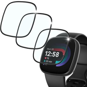 Ή Fitbit Versa 4 / Fitbit Sense2 tB 3Zbg PET y{fވɎq SʕیzX}[gEHb` p Fitbit Sense 2 tیtB  ϏՌ h~ ߗ z w