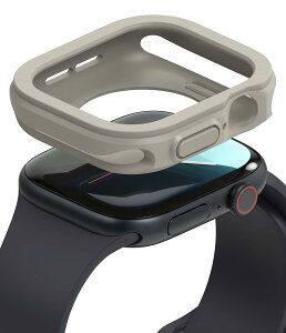 yRingkezApple Watch 10 42mm P[X AIR SPORTS TPU ϏՌ Ռz یP[X yʃP[X AbvEHb`10 42mm X}[gEHb` XP[X - Warm Gray