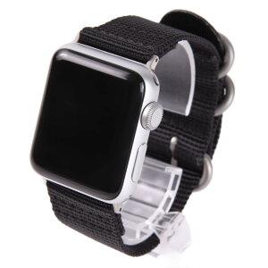 Apple Watch Ήxg Rp`u voh NATOxg AbvEHb`Xgbv iWatch 38mm 40mm 41mm 42mm 44mm 45mm Watch Series 6/SE/5/4/3/2/1ɑΉ (42mm/44mm/45mm, ubN(obN))