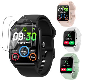 Ή??Woneligo 1.8C` tB یtB x Uh~ _炩 3DȖʃJo[ ˒ጸ ߗ wh~ X}[gEHb` Smart Watch 1.8C` tBy3z