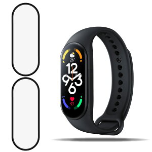 Xiaomi Smart band 9 / band 8 / band 7 �K���X�t�B���� �y2���Z�b�g �z���{���Ɏq�f�ސ� xiaomi mi band7 �ی�t�B���� �K���X�t�B���� 2�� �����K���X �t�� �ی�t�B���� ���� �h�w�� �����E�h�� �C�A���X