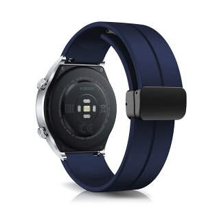 [RoSoki] 22MM �o���h Xiaomi Redmi Watch 5 Active/Xiaomi Redmi Watch 5 Lite/Xiaomi Watch S4 Sport �Ή� �o���h �V���R���� �}�O�l�b�g�t�� �X�|�[�c�o���h �X�g���b�v �ւ��o���h �����x���g �_�炩�� �o���h Xiaomi