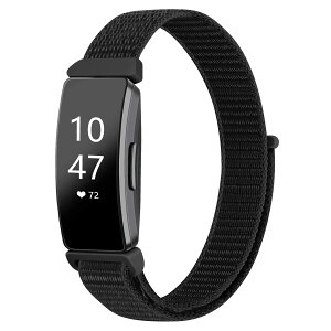 �o���h for Fitbit Inspire2/Inspire/Inspire HR�����o���h�A�_�炩���i�C�������x���g �ʋC�� ���F�I�� �����\