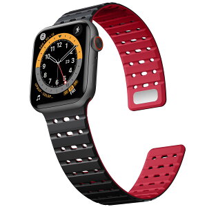 [Bandletic] �A�b�v���E�H�b�` �o���h �V���R�� �}�O�l�b�g - �� ����Ȃ� �X�|�[�c�o���h 42mm 44mm 45mm 46mm 49mm �ʋC�� �h�� �y�� 2�F�f�U�C�� �����o���h Series Ultra2/Ultra/SE2/SE/10/9/8/6/5/4/3/2/1