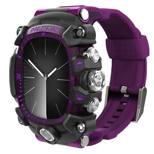 YiMingSun iG-3000 ǂꂽvP[XAApple Watch 9 8 7 45mm 6 44mm YP[XAیJo[t vȃVRohیP[XAYiWatch 6 5 4 SE 44mmɓKvȕیP[X I[J