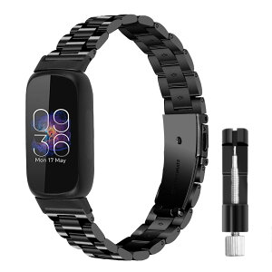 XZSJ �o���h �K�� Fitbit Inspire 3,�����o���h�X�e�����X�X�`�[�� �r�W�l�X�� ���ߍH��t�� (��)