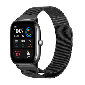 [AiMaoo] oh Amazfit GTS 4 Mini Ή oh XeX| Ct X|[coh }Olbg  ߉\ xg Xgbv Amazfit GTS 4 Mini p (ubN)