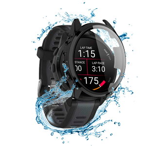 �K�[�~��(GARMIN) Forerunner 165/Forerunner 165 Music �p �J�o�[ �P�[�X �A�b�v���E�H�b�`�ی�J�o�[ �K���X�t�B���� ��̌^ �h�� �h�o �t�B���� �ی�t�B�����yHUKWIMO�z 3D�S�ʕی� �w��h�~ HD�����ߗ�