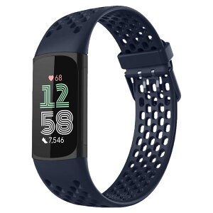 [RoSoki] oh Fitbit Charge 6 / Fitbit Charge 5 Ή VR Xgbv [v X|[coh vxg _炩 h ϊ ϋv ߉\ y E ʋC xg poh Fit