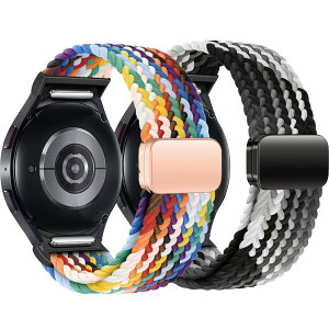 2������ �����^�b�`�o���h �R���p�`�u�� galaxy watch 7/6 �o���h 40mm 44mm/galaxy�E�H�b�`5 �o���h 40mm 44mm/5 Pro 45mm/4 �o���h/FE �o���h�A�҂ݍ��� �}�O�l�b�g �i�C���� galaxy watch 6 classic �o���h 43mm 47m