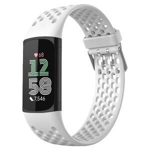 [RoSoki] oh Fitbit Charge 6 / Fitbit Charge 5 Ή VR Xgbv [v X|[coh vxg _炩 h ϊ ϋv ߉\ y E ʋC xg poh Fit