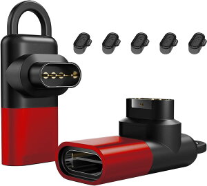 Garmin�K�[�~���p�ϊ��A�_�v�^�[�y�A�_�v�^�[*1��+�h�o�v���O �[�d�|�[�g�p*5��+�X�g���b�v*1�z�K��GarminApproach S70/ForeAthlete 945/Fenix/Instinct2 �p�ϊ��}�C�N�� �}���[�d �R���p�N�g �����^�ѕ֗�