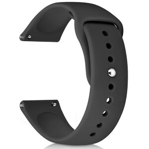 JMIO ユニバーサル時計バンド16mm 18mm 20mm 22mmワイドシリコンストラップの交換、Samsung、Huawei、その他のスマートウォッチの男性と女性のためのクイックリリーススポーツシリコンストラップ