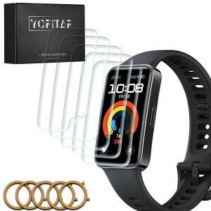 YOFITAR for HUAWEI Band 9/8 tB HUAWEI X}[gEHb` Band 9/8 HUAWEI X}[gEHb` Band 9/8p یtB 24ԎCZp TPUtB ʕیV[g tV[ tBJo[ t