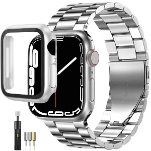 [FALSAD] V^ Apple Watch XeX oh 45mm 41mm یP[Xt Ή Series9/Series8/Series7 AbvEHb`oh, iwatch ^  t Y fB[Xpx
