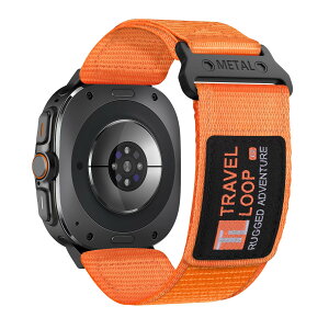 �R���p�`�u�� Samsung galaxy watch ultra �o���h 47mm �����Y�A�i�C���� �X�|�[�c �j������ �ϋv������ �G��S�n�ǂ� �R���p�`�u�� Samsung galaxy watch �E���g�� �o���h �Ή�(�I�����W�AL)