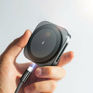 LISEN ƊEɏTCY 2in1 [d magsafe[d X^h u[d }OZ[t[d y s10W/7.5W magsafe CX[d iPhone16 15/15Plus/15ProMax /14/13/12Pro/Apple Watch/AirpodsɑΉ