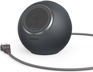 Anker MagGo Magnetic Charging Station (8-in-1) yQi2Ή / }Olbg 8-in-1 CX[dXe[VzMagSafeΉ iPhone 16 / 15 / 14 / 13 ubN