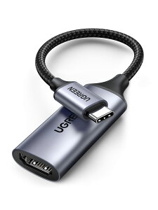 UGREEN USB C HDMI ϊ A_v^ Thunderbolt 4/3 ^CvC HDMI ϊ 4K@60Hz 2K 1080P Ή iPhone 16 15 Pro Max Plus, iPad Mini Air, MacBook Pro, Galaxy S24/23 Ultra, iMac XPS 17ȂǂɓKp