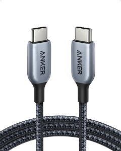 Anker 765 ϋviC USB-C & USB-C P[u (140W 1.8m) USB 2.0 USB PDΉ iPhone 16 / 15 MacBook Pro/Air iPad Pro iPad Air 5 Galaxy S24 Pixel LG Ή