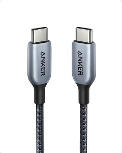Anker 765 ϋviC USB-C & USB-C P[u (140W 0.9m) USB 2.0 USB PDΉ iPhone 16 / 15 MacBook Pro/Air iPad Pro/Air 5 Galaxy S24 Pixel LG Ή