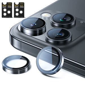 NIMASO �J�����t�B���� iPhone 16 Pro/iPhone 16 Pro Max �p �J�����ی� �ϏՌ� AR�R�[�e�B���O �����ߗ� ������� �I�o�I�[�o�[�h�~ �L�Y�h�~ �����Y�J�o�[ �u���b�N �A�C�t�H��16�v��/16�v���}�b�N�X