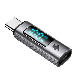 Mcdodo USB-C to USB-C ϊA_v^ o̓XN[\ 100W PD}[d X}[g`bv f[^](X}zƃm[gPCԂ̂) A~VF ^CvC RlN^ Type-C ϊA_v^ o