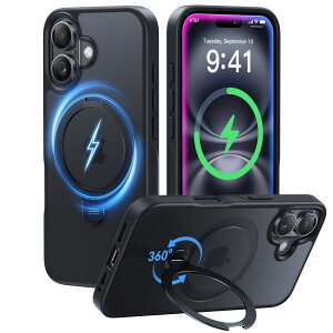 y2024ō&_360x]zCASEKOO iPhone 16 p P[X ČRMILKi ϏՌ MagSafeΉ ϋvycEpxRz ő25W}[dΉ wh~/}bgdグ/ϖh~/ 