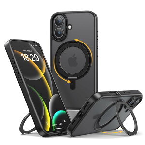 NIMASO iPhone 16 p P[X cΉ 360°]X^hP[X MagSafeΉ gуX}zP[X O}Olbg Jo[ Phone16Ή CX[dΉ }bg hw ČRMILKi ϏՌ