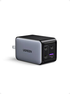 UGREEN Nexode [d 65W }[d 4|[g USB-C×3&USB-A×1 PD3.0 iphone16Ή ^CvC GaNInfinity KE PPSKiΉ ܂ݎ y iPhoneV[Y Android Galaxy Macbook iPad m[gPC ̑