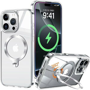 yBꖳI360°]CD X^hzZapNet iPhone 16 Pro Maxp NA P[X Magsafe Ή [_X^hE萫][{̂ČEɓ]Xgbvz[t }OZ[t CX[dΉ 