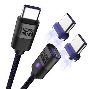 SIKAI CASE }Olbg C[dP[u PD 240W 48V/5A}[d 16s Type-C[q E m[gp\R}[d ho ledʓdw fh~ iPhone15/iPad/Xperia/Galaxy/Macbook/Moto-GȂType-C@