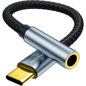 NOSTALSIC USB C  3.5 mm CzWbNϊ I[fBIA_v^ DAC 24bit/96KHzΉ nC] TRRS/4 iC҂ ʒ/ʘb/yΉ iPhone15 16 V[Y/iPad Pro/Android/Type CȂǂ̋@
