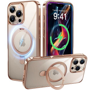 yɁXI4in1X^hzCASEKOO iPhone 16 Pro Max pP[X NA ČRKiی tBbg MagSefeΉ ő25W}[dΉ O c px  ϏՌ Xgbvz