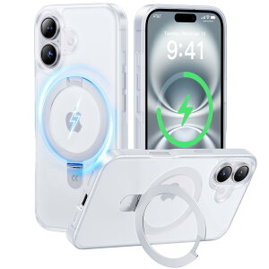 y2024KI4in1@\ځzCASEKOO iPhone 16 p P[X ČRMILKi c wh~ }bgdグ ő25W}[dΉ MagSafeΉ ϖh~  Xgbvz[t CX[dΉ