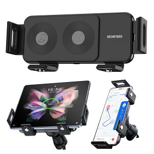 BRIMFORD ԍڃCX[d J 90x] 15W}[d ԍڃz_[ fARC CXJ[`[W[ for Samsung Galaxy Z Fold6 Z Fold5 Fold4 Fold3 Z Flip6/5 S24/S23 Ultra,iPhone 16/15/14/13