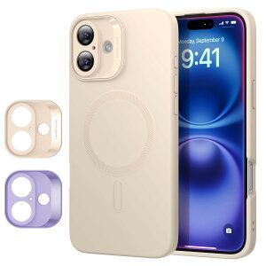 yɔICloudV[YzESR iPhone 16 P[X MagSafet }Olbg[dΉ 炩EXȃVRP[X ϏՌ tXN[Jی h~ ACtH16 P[X phone16 P[X