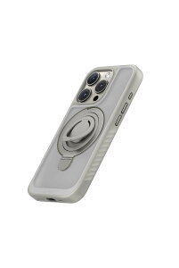 Anker MagGo Magnetic Case (2-in-1, 360シリコンリング, iPhone 16 Pro Max用) チタニウム MagSafe対応 リングスタンド付き スマホケース/落下保護/耐衝撃/高耐久性/黄ばみなし/米軍MIL規格/ワイヤレス充電対応