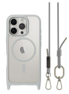 �yMagEasy�z iPhone 16 Pro �Ή� �P�[�X �V�����_�[ �X�g���b�v �t�� �N���A MagSafe �Ή� �ϏՌ� MIL�K�i �}�O�Z�[�t �X�}�z�P�[�X [ iPhone16Pro �A�C�t�H�� 16 �v�� �Ή� �g�уP�[�X ] iPhone 16Pro Case Roam M