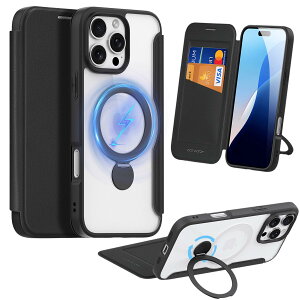 Fadkzyxr iPhone 16 Pro Max p P[X 蒠^ J[h[ MagSafeΉ Ot 360°]X^h cΉ phone16 Pro Max X}zP[X U[f y ^ ϏՌ Sʕی ACtH16 v}