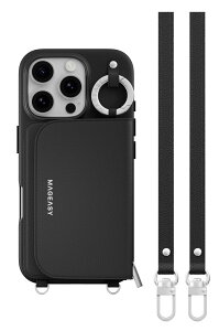 �yMagEasy�z iPhone 16 Pro �Ή� �P�[�X MagSafe �Ή� �V�����_�[ �X�g���b�v �t�� �J�[�h ���[ ���U�[ �X�}�z�P�[�X �J�[�h�P�[�X �|�[�`�t�� ���z �X�}�z�J�o�[ [ iPhone16Pro �A�C�t�H�� 16 �v�� �Ή� ]