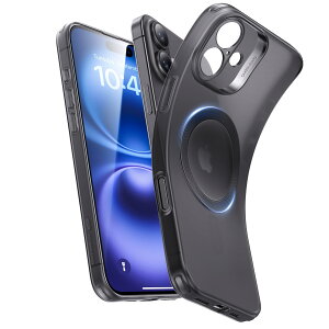 �y���ɔ��^�E�y�ʁzESR iPhone 16 Plus �P�[�X MagSafe�Ή� �J�����ی� �ϏՌ����^�J�o�[ ���΂ݖh�~ �Ϗ��� ��Phone16 Plus ��p�}�O�l�b�g�X�}�z�P�[�X Zero�V���[�Y ������u���b�N