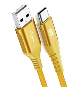 USB Type C ケーブル【1M/1本セット】Sweguard USB-C & USB-A 3.1A USB C ケーブル【QC3.0対応急速充電】タイプc 充電ケーブルiPhone 16/iPhone 15 Pro MAX, iPad Pro,Samsung Galaxy S22/S21,Sony,Xiaomi,Huawei,Pixel,usb type-c機器と