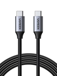 UGREEN USB type-C P[u y4K/60HZ fóz PD 100W/5A}[d USB3.1Ki Thunderbolt 3Ή 5Gbpsf[^] E-marker ^CvC P[u iPhone 16/Macbook Pro/Galaxy S24/Xperia XZeΉ 1.5M