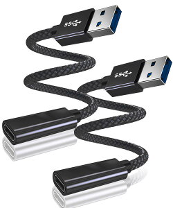 Basesailor USB C X  USB 3.1 IX ϊA_v^[ 2pbNA^Cv C to USB A A_v^AΉ\ iPhone 16 15 14 13 12 Pro Max/iPad 8 10 9 Air 5 Mini 6/AirPods/Apple Watch Series 7/Samsung Galaxy S23 S24 Z Fold