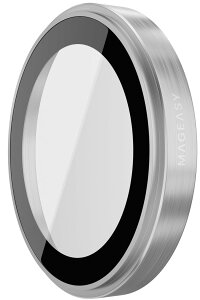 【MagEasy】 iPhone 16 Pro iPhone16 Pro Max 対応 カメラ保護 フィルム 指紋 傷 防止 カメラ レンズカバー アルミ 透明 サファイア クリスタル カメラカバー [ iPhone16Pro アイフォン 16 プロ Phone16ProMax 対