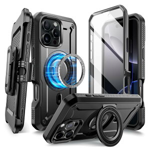 SUPCASE iPhone 16 Pro Max P[X 6.9C` 2024 CP[X MagSafeΉ ČRMILKi擾 Ռz Sʕی ʕیtBt X^h Nbvt MagProV[Y